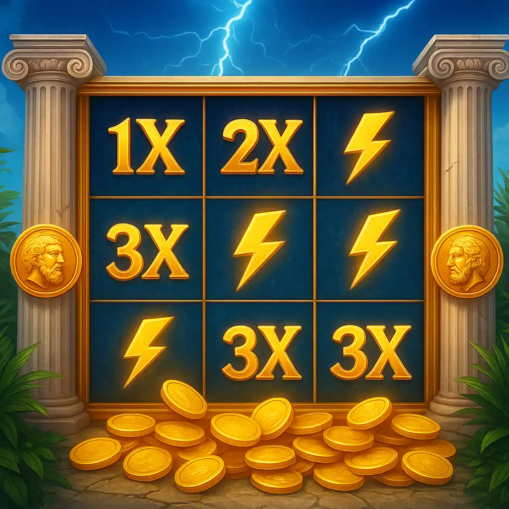 Gates of Olympus 1000 slot game screenshot